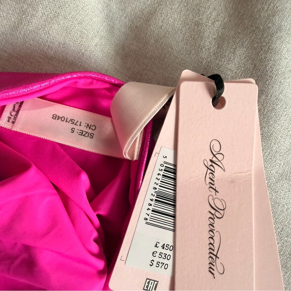 NWT Agent Provocateur Antronella swimsuit,
Size AP 5 = UK 14 / US 10 / EU 42 - Picture 8 of 11